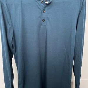 Cuts Clothing Blue Long Sleeve Tee